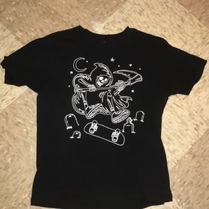 Large Black Graphic ALab T-shirt